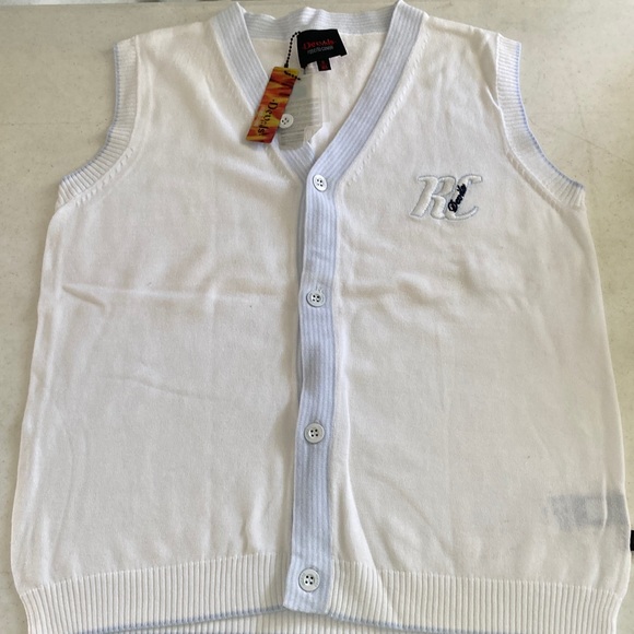 Roberto Cavalli Sweaters - NWT Roberto Cavalli Black and Red Label Sweater Vest